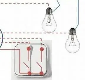 Варианты подключения двух лампочек к одному выключателю