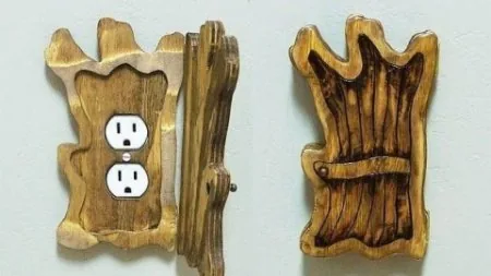 Интересные идеи маскировки розеток в квартире